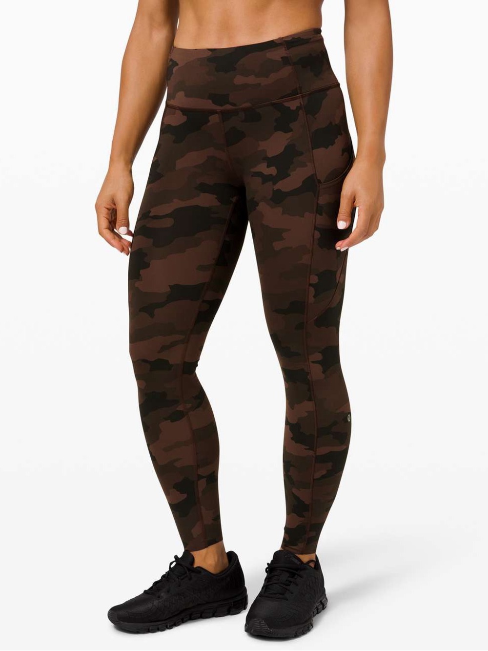 Lululemon Fast and Free Tight II 25"- Camo